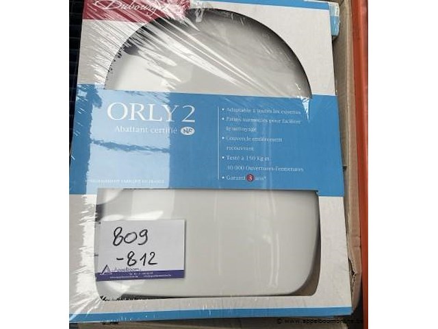 2 toiletbrillen dubourgel - afbeelding 1 van  2