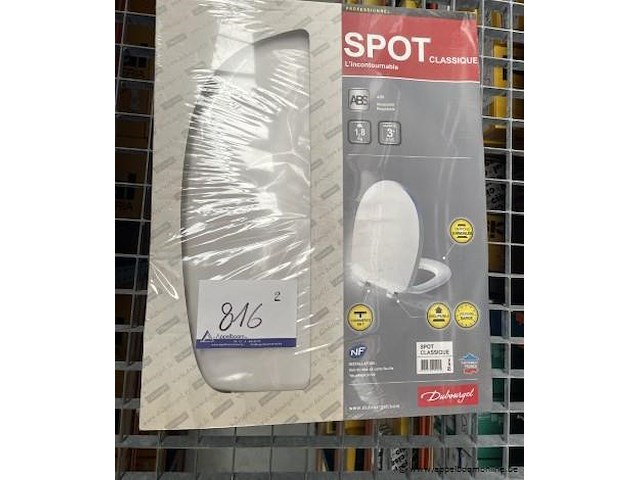 2 toiletbrillen dubourgel - afbeelding 1 van  2