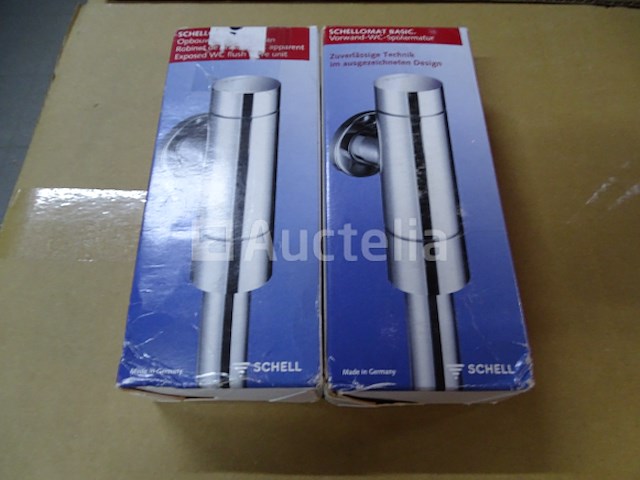 2 toiletduwkranen schell basic 02247 - afbeelding 2 van  5