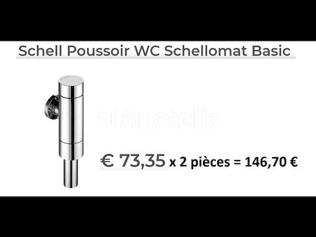 2 toiletduwkranen schell basic 02247 - afbeelding 1 van  5