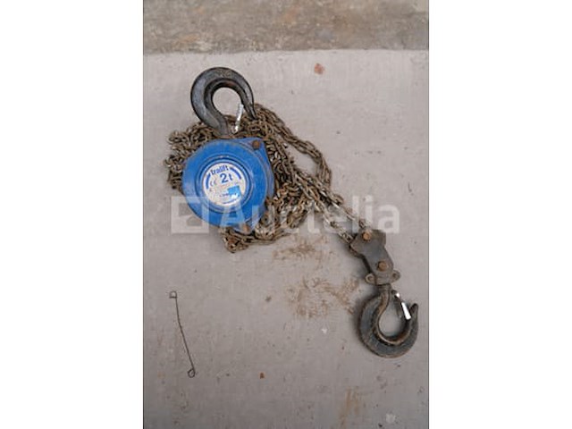 2 tralift handmatige kettingtakels van 2 ton - afbeelding 2 van  8