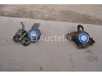 2 tralift handmatige kettingtakels van 2 ton - afbeelding 4 van  8