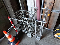 2 transportwagens met 2 niveau's - afbeelding 2 van  2