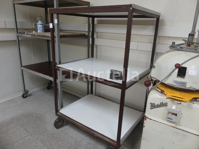 2 trolleys met 3 niveaus - afbeelding 7 van  9