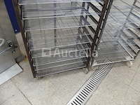 2 trolleys met roosters 60x40 cm - afbeelding 1 van  9