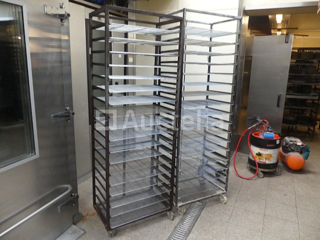 2 trolleys met roosters 60x40 cm - afbeelding 6 van  9