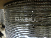 2 trommels met roestvrijstalen kabel - afbeelding 3 van  4