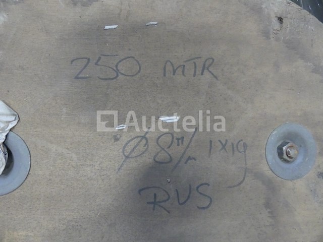 2 trommels met roestvrijstalen kabel - afbeelding 4 van  4