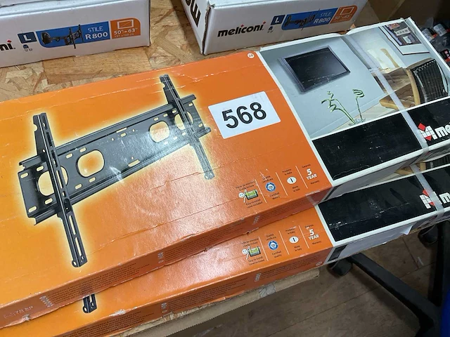2 tv muur beugels - afbeelding 2 van  6