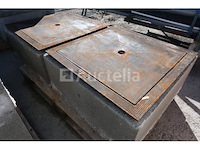 2 uitschuifboxen voor 82x82x30 entreekamers met deksel - afbeelding 2 van  6