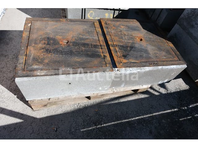 2 uitschuifboxen voor 82x82x30 entreekamers met deksel - afbeelding 4 van  6