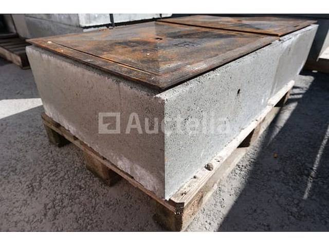 2 uitschuifboxen voor 82x82x30 entreekamers met deksel - afbeelding 6 van  6