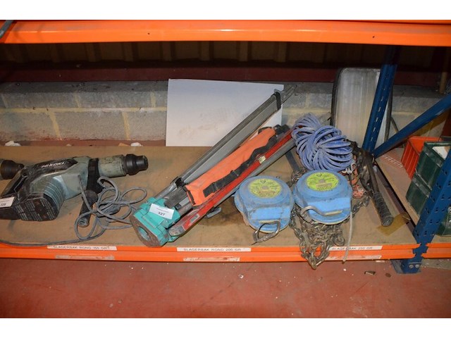 2 valbescherming stopmax evolution, takel, statief sokkia pf a5-e, waterpas nedo, waterpas rood - afbeelding 1 van  7
