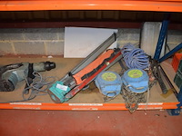 2 valbescherming stopmax evolution, takel, statief sokkia pf a5-e, waterpas nedo, waterpas rood