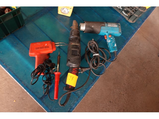 2 verfstrippers en 2 soldeerbouten - afbeelding 1 van  4