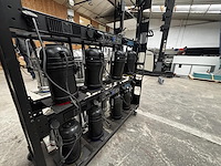 2 verrijdbare racks met par-56 spots - afbeelding 7 van  8