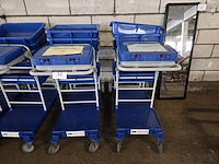 2 verrijdbare schoonmaakkarren - afbeelding 1 van  4