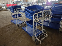 2 verrijdbare schoonmaakkarren - afbeelding 4 van  4