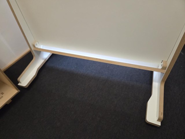 2 verrijdbare whiteboards/roomdeviders - afbeelding 5 van  6