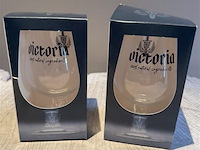 2 victoria glazen - afbeelding 1 van  1