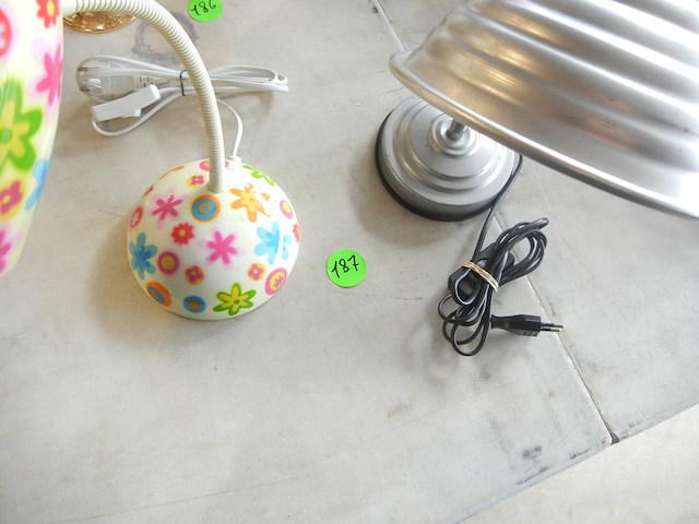 2 vintage bureaulampen(wendbaar) - afbeelding 1 van  2