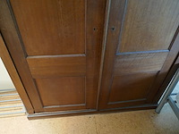 2 vintage houten kasten - afbeelding 2 van  3