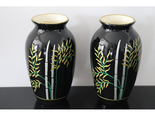 2 vintage japanse vazen - afbeelding 1 van  5