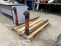 2 vorken voor heftruck - afbeelding 1 van  4