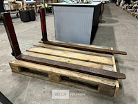 2 vorken voor heftruck - afbeelding 3 van  4