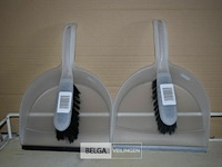 2 vuilblikje + borstel - afbeelding 1 van  1