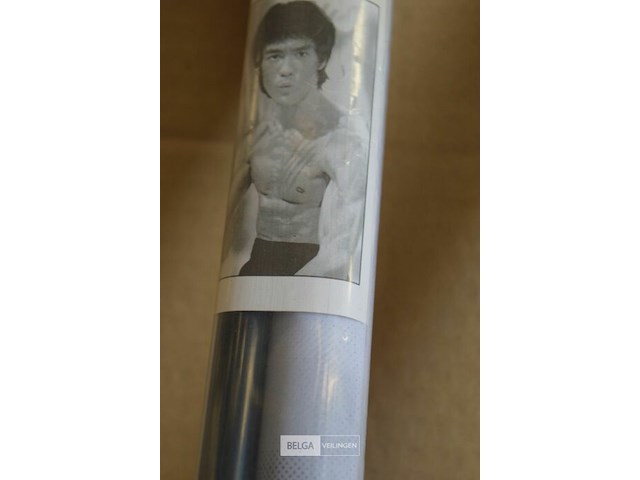 2 wanddeco bruce lee, jacky chan - afbeelding 3 van  3