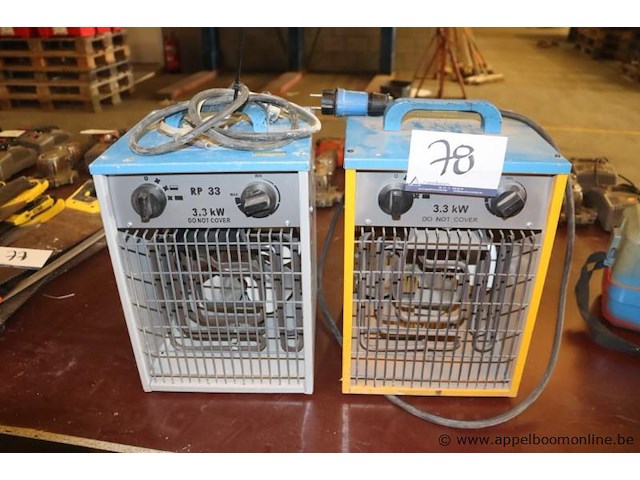 2 warmeluchtblazers climameister rp33 - afbeelding 1 van  2