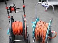 2 waterdarmen op haspel - afbeelding 1 van  2