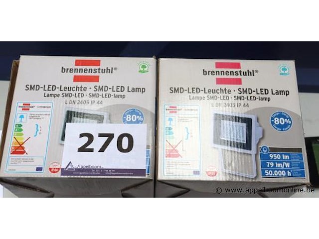 2 werflampen brennenstuhl l dn 2405, 950 lm, werking niet gekend - afbeelding 1 van  1