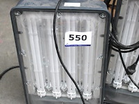 2 werflampen lena lighting 4x80w, werking niet gekend - afbeelding 2 van  5