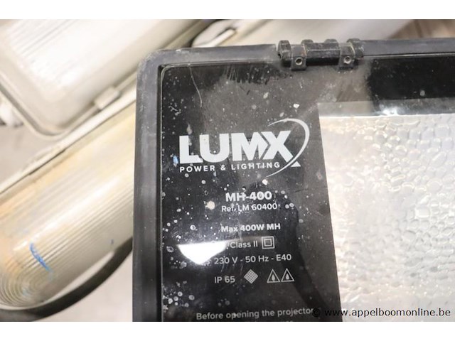 2 werflampen lumx mh-400, 400w - afbeelding 2 van  3