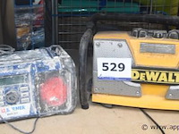 2 werfradio's, werking niet gekend - afbeelding 2 van  3