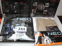 2 werkbroeken en 2 werkvesten neo tools m58 - afbeelding 1 van  1