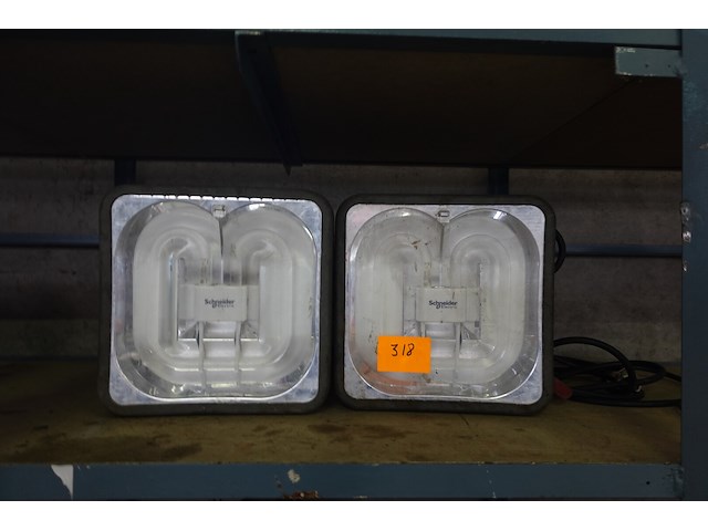 2 werklampen schneider - afbeelding 1 van  2