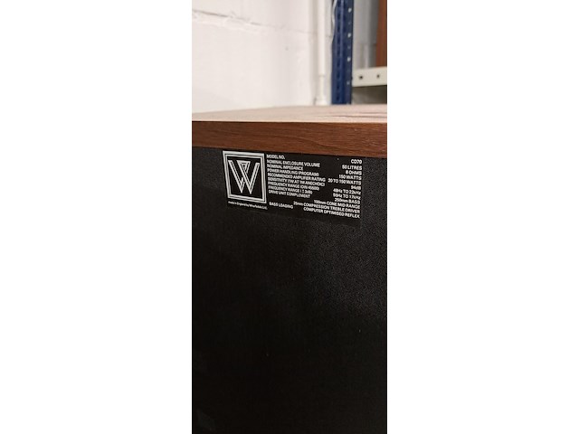 2 wharfedale cd-70 speakers - afbeelding 2 van  2