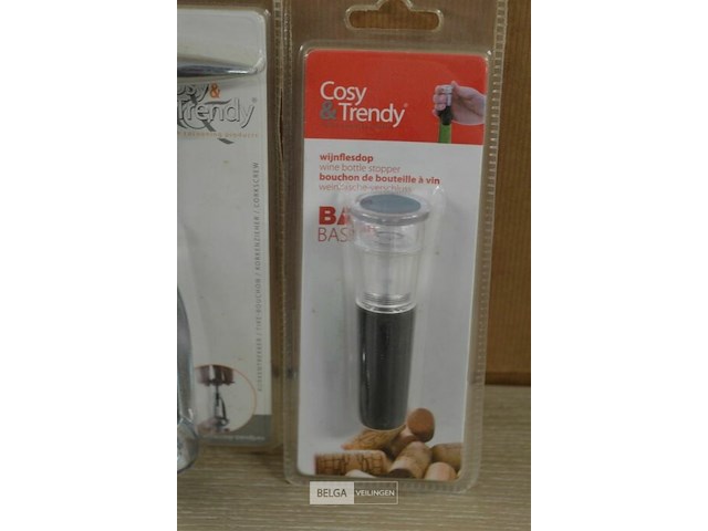2 wijnkurkers en stop - afbeelding 5 van  5