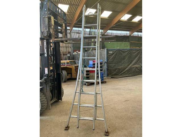 2 x 10 2-delige schuifladder - afbeelding 1 van  4