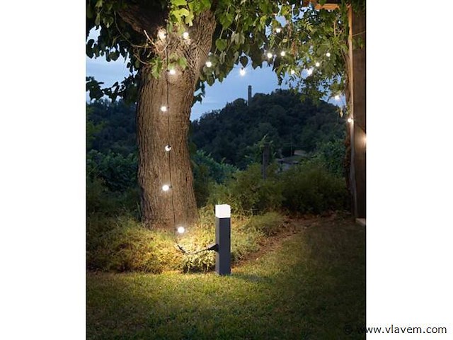 2 x 10 meter sfeervolle led lichtketting warm wit - afbeelding 8 van  9