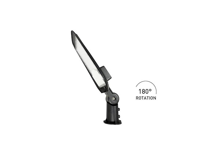 2 x 100w 3000k led straat verlichtingen waterdicht kantelbaar - afbeelding 3 van  6