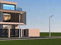 2 x 100w 5000k led straatverlichting met lens waterdicht kantelbaar - afbeelding 12 van  12