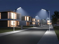 2 x 150w 5000k led straat verlichtingen waterdicht kantelbaar - afbeelding 7 van  9