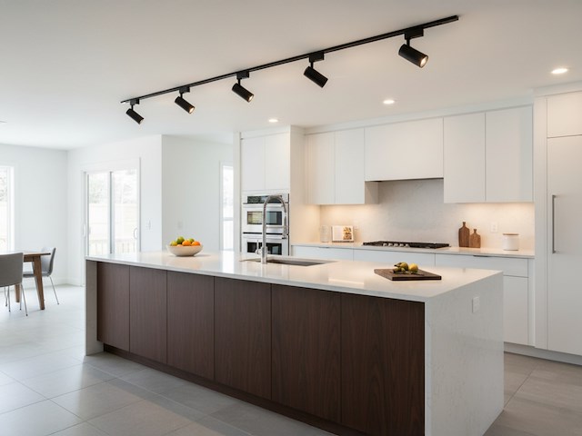 2 x 2 meter pro set railverlichting met 6 st 18w 4000k railspot - afbeelding 7 van  12