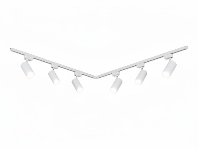 2 x 2 meter pro set railverlichting met 6 st 18w 4000k railspot - afbeelding 4 van  10
