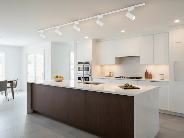 2 x 2 meter pro set railverlichting met 6 st 18w 4000k railspot - afbeelding 6 van  10