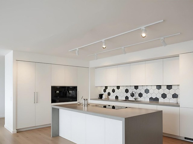 2 x 2 meter railsysteem met 6 st railspot gu10 fitting met ring - afbeelding 8 van  9